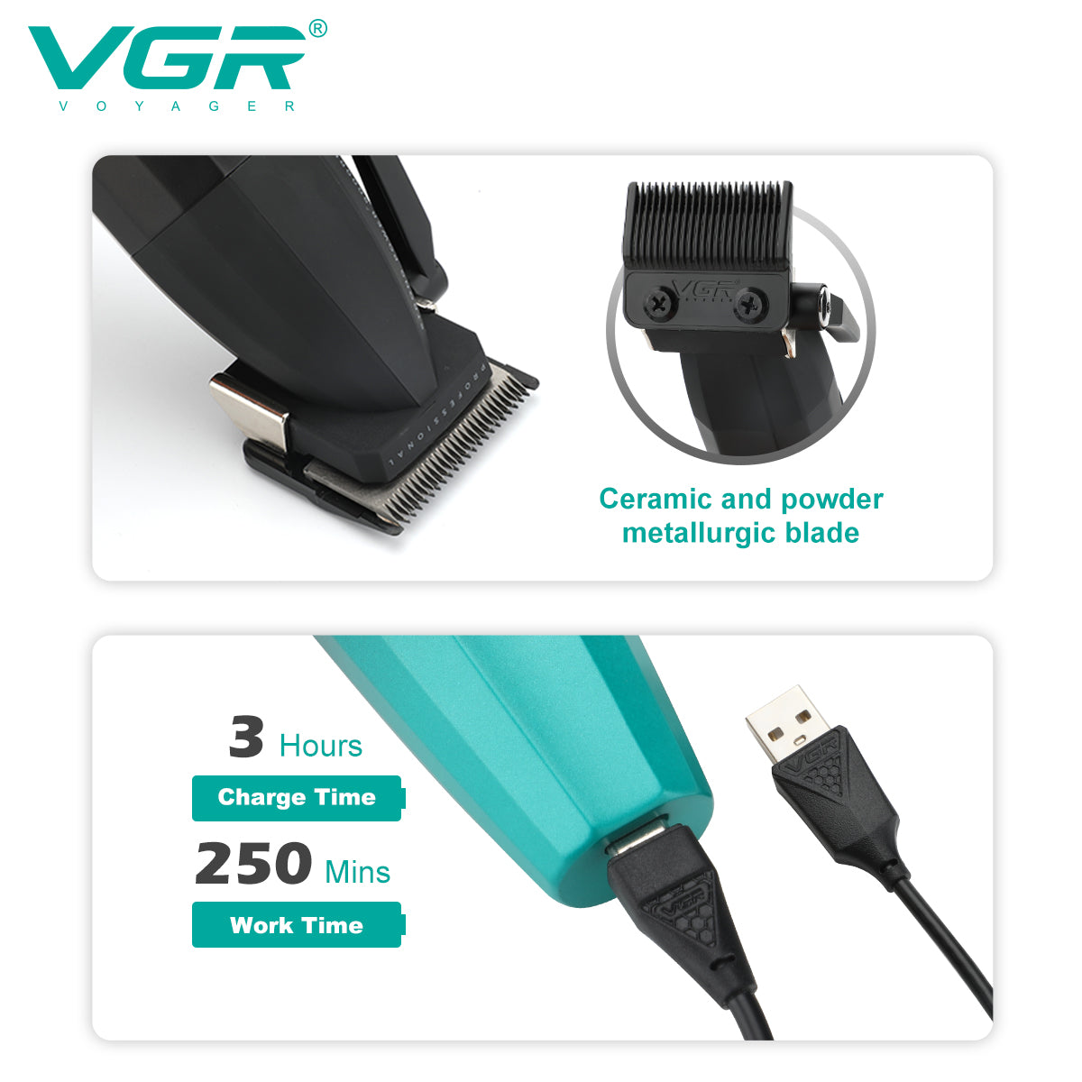 vgr-v-003-professional-hair-clipper photo 7
