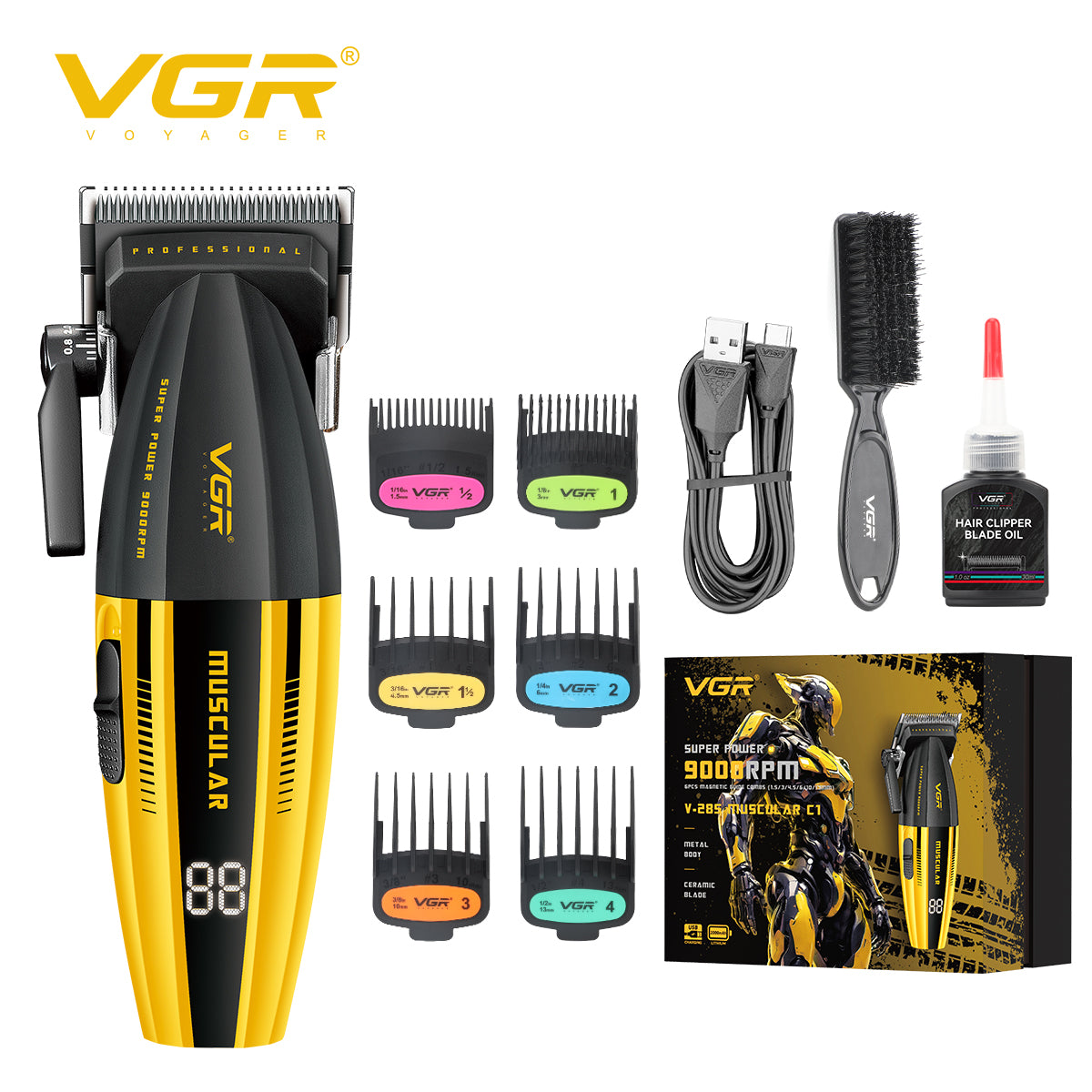 vgr-v-285-professional-hair-clipper photo 2