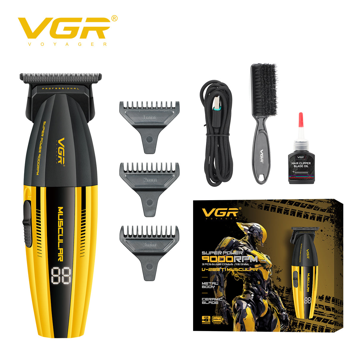 vgr-v-285t-professional-t-blade-hair-clipper photo 2