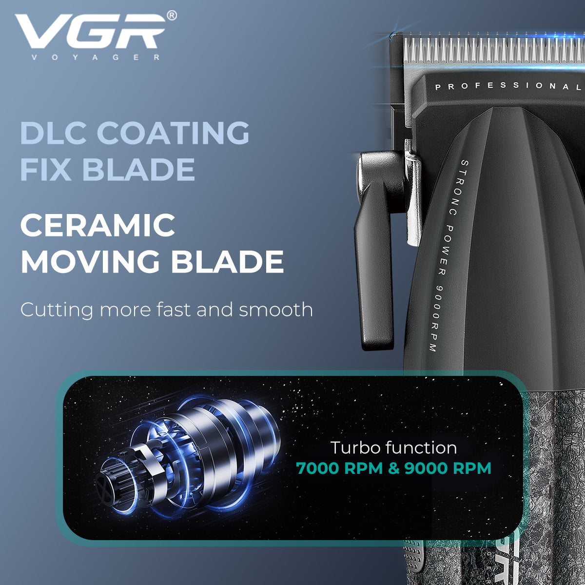 vgr-v-640-professional-hair-clipper photo 4